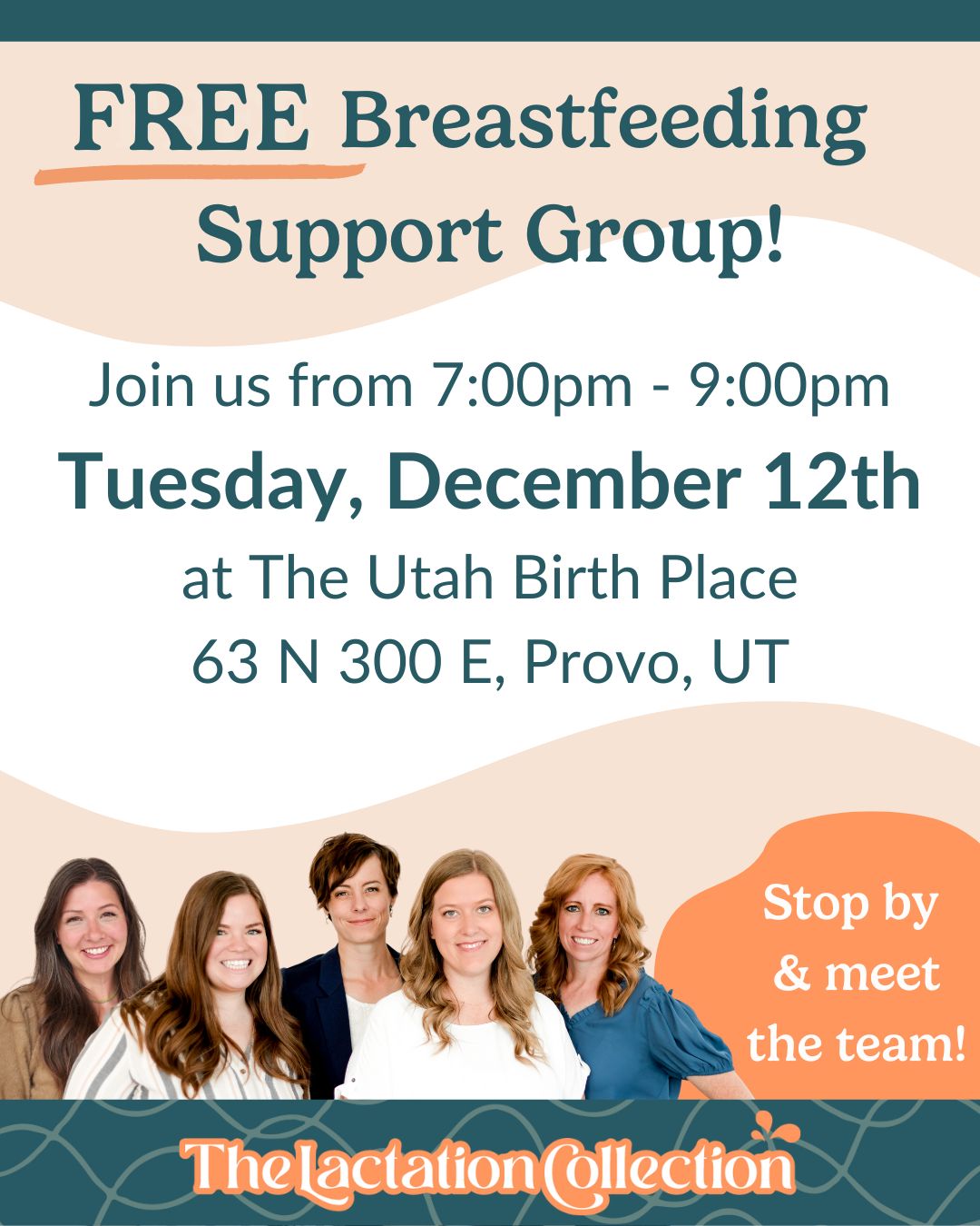 TLC is offering a FREE Breastfeeding Support Group 12/12/2023
