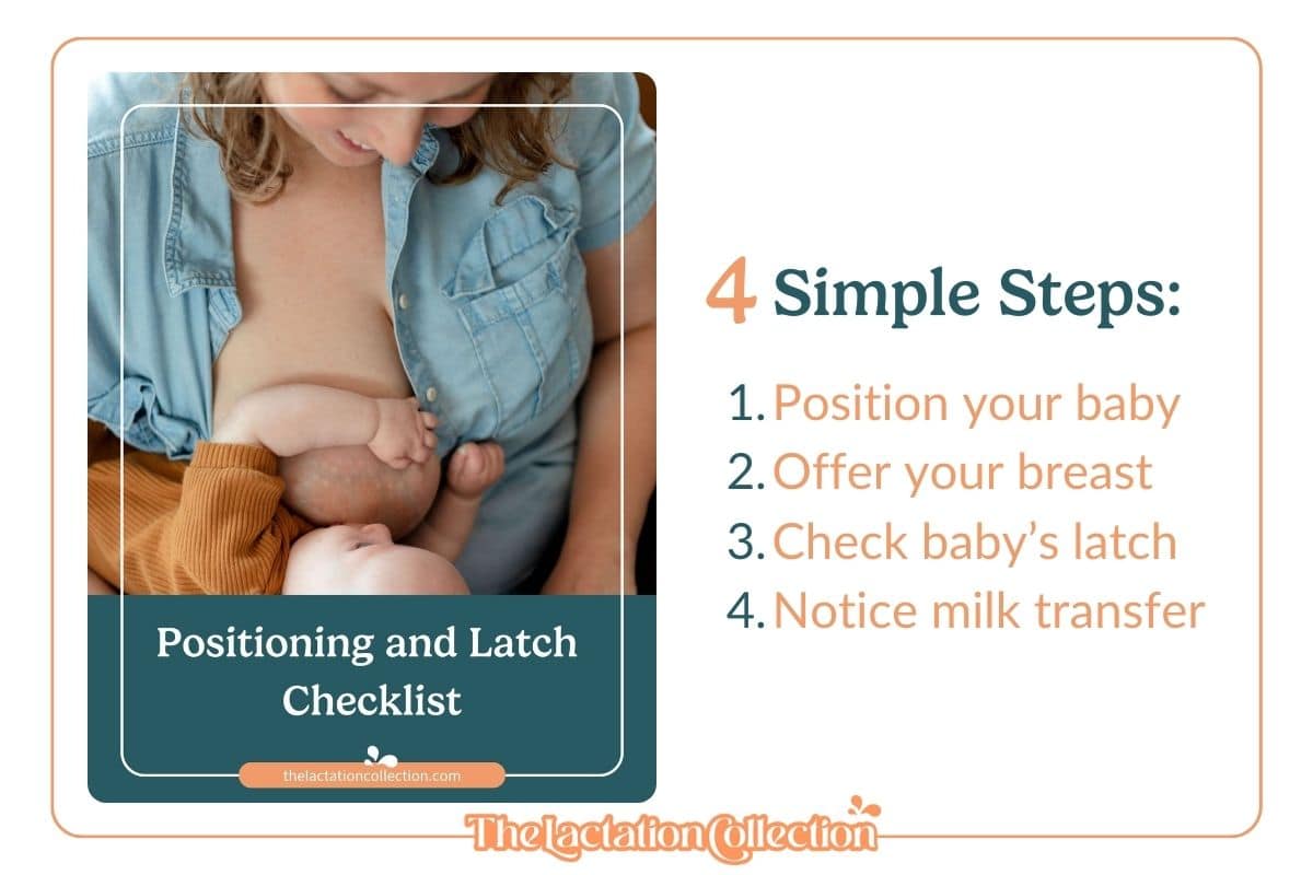 Announcing Our New Guide Position and Latch Checklist The Lactation Collection
