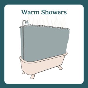 warm showers